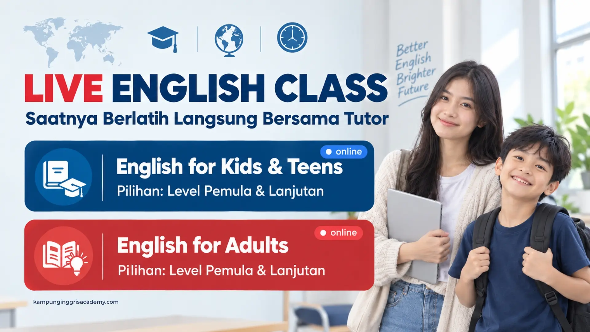 Live English Class